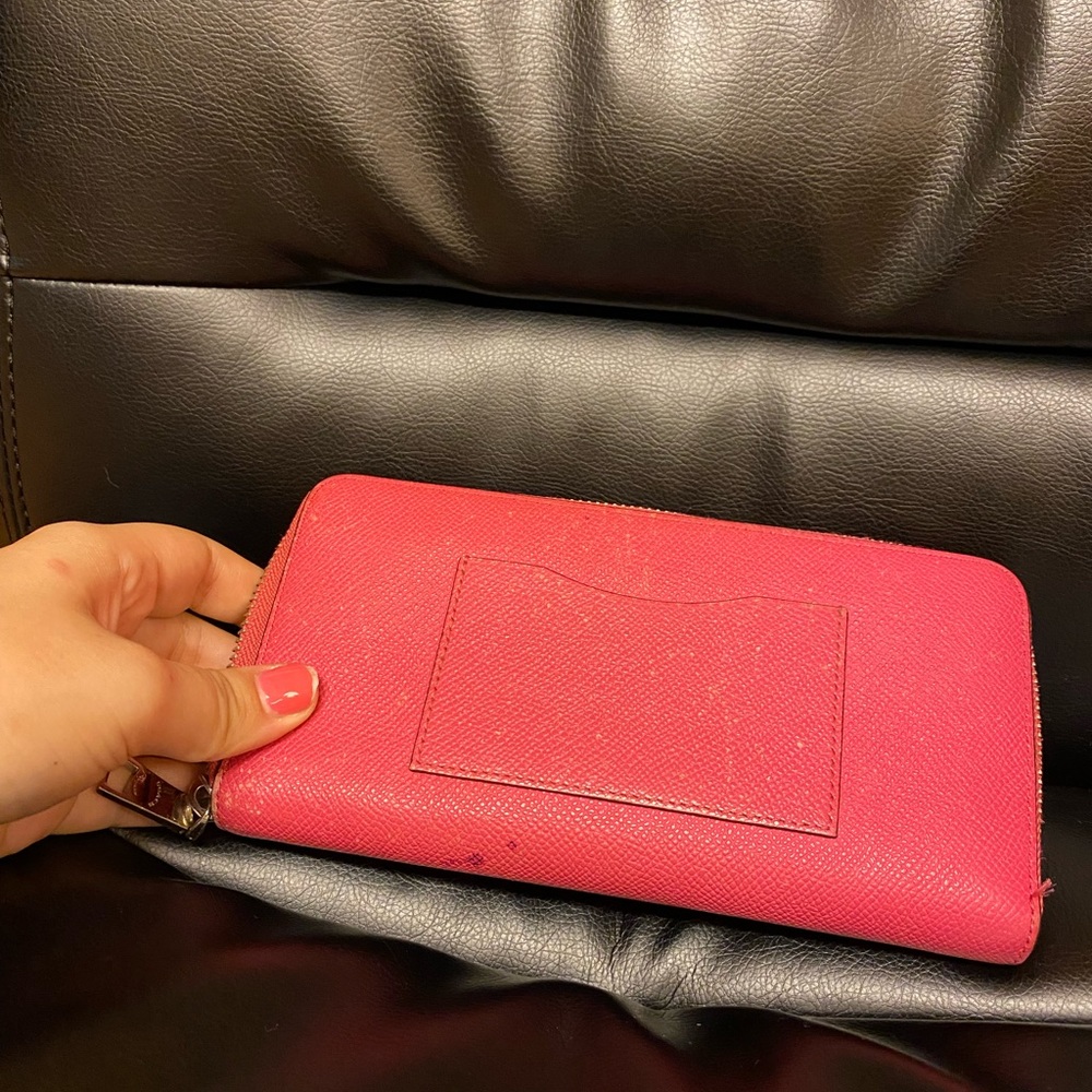 Hot Pink Coach Wallet